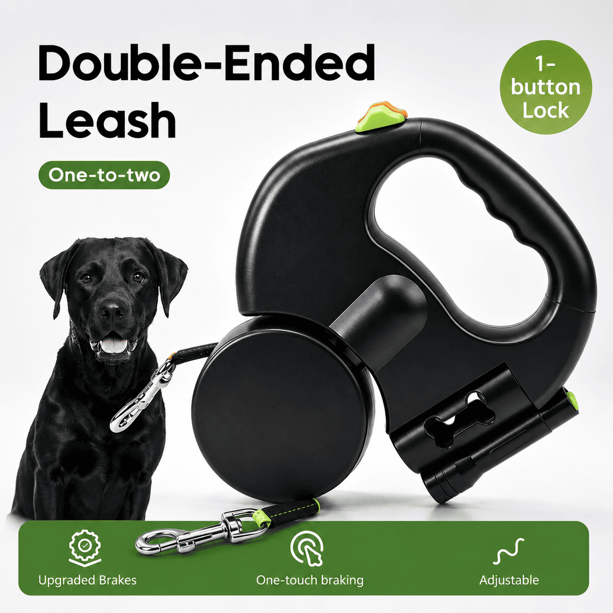 Double-Ended Dog Leash