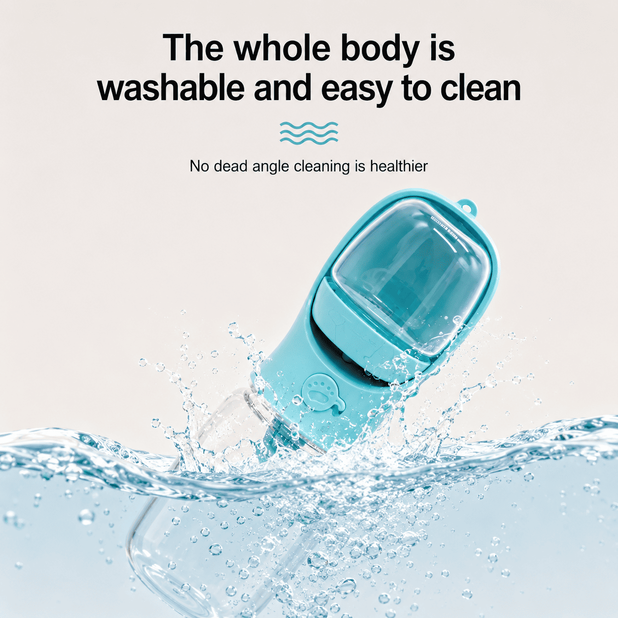 PCH™ 2-in-1 water bottle for dogs and cats