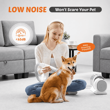 Professional Pet Grooming Vacuum Kit