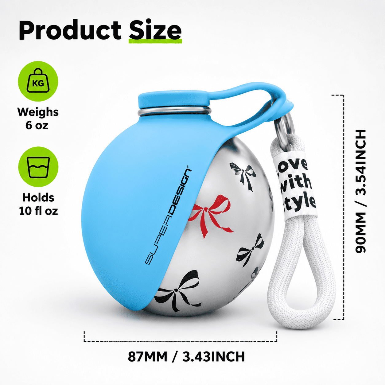 PCH™ 2-in-1 Portable Water Bottle for Small Dogs