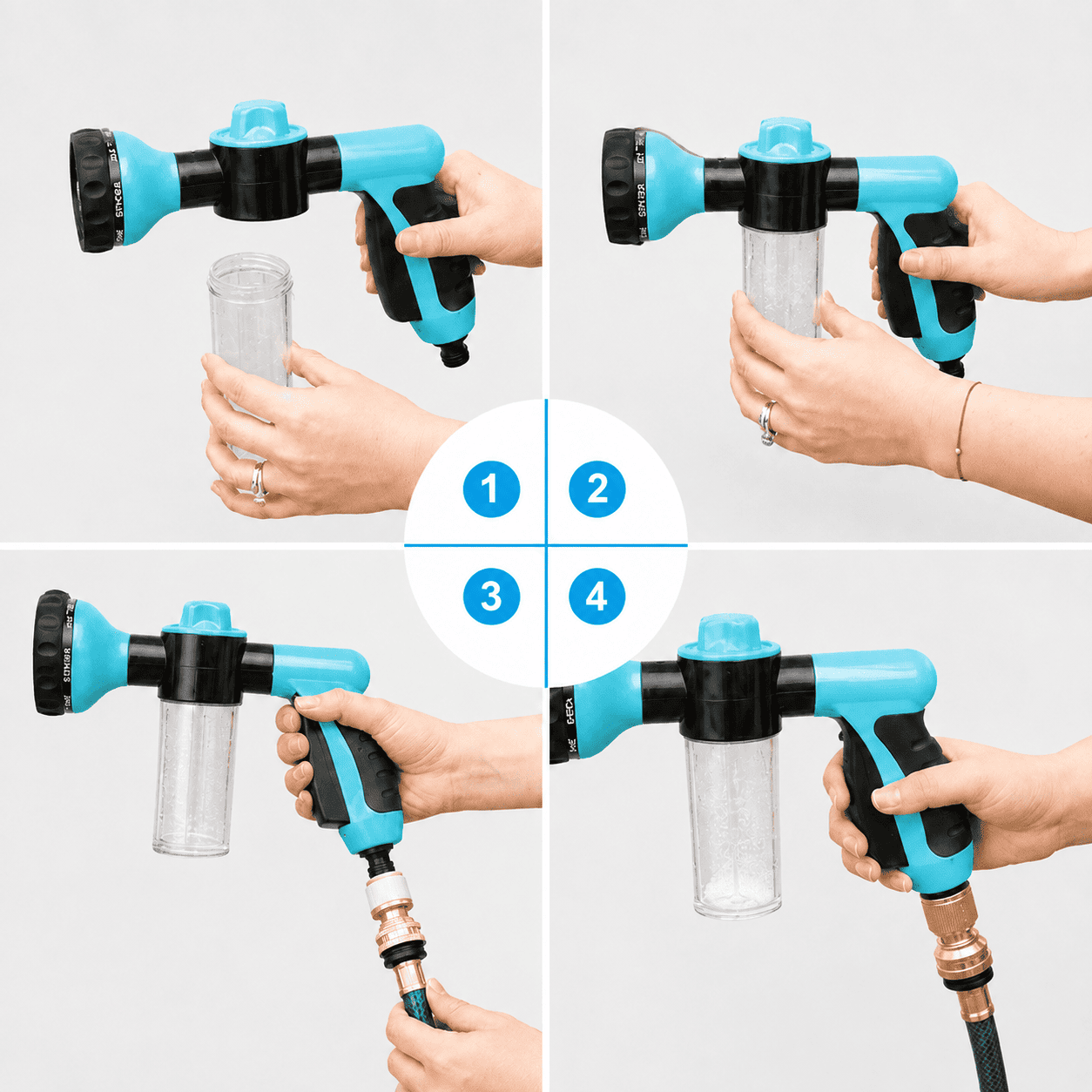 PCH™ High-pressure Sprayer dog shower Gun 3 Mode
