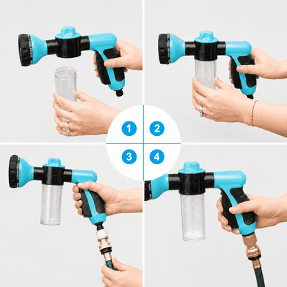 PCH™ High-pressure Sprayer dog shower Gun 3 Mode