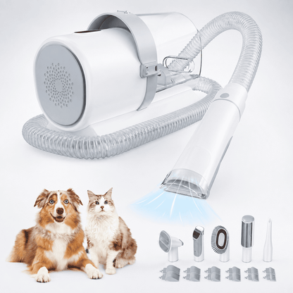 Professional Pet Grooming Vacuum Kit